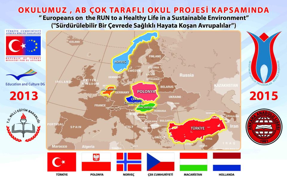 Ankara Anadolu Lisesi Project Map